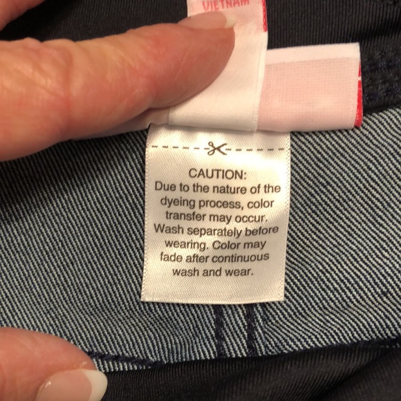 Isabel by Ingrid & Isabel NWT crossover panel jeans sz6 - Picture 10 of 11